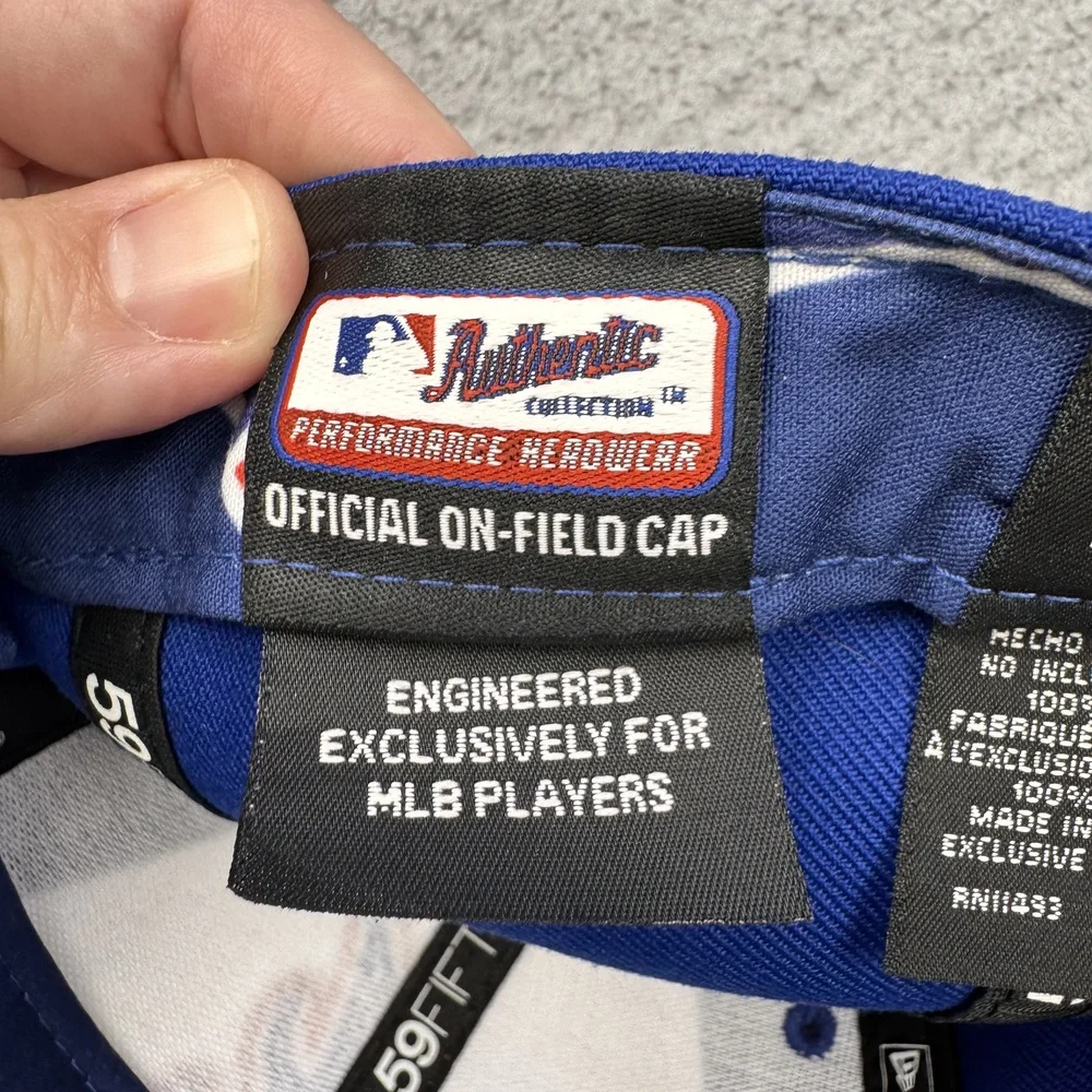 Atlanta Braves Hat Cap Fitted Mens 7 1/8 MLB Baseball Keep Swinging New Era